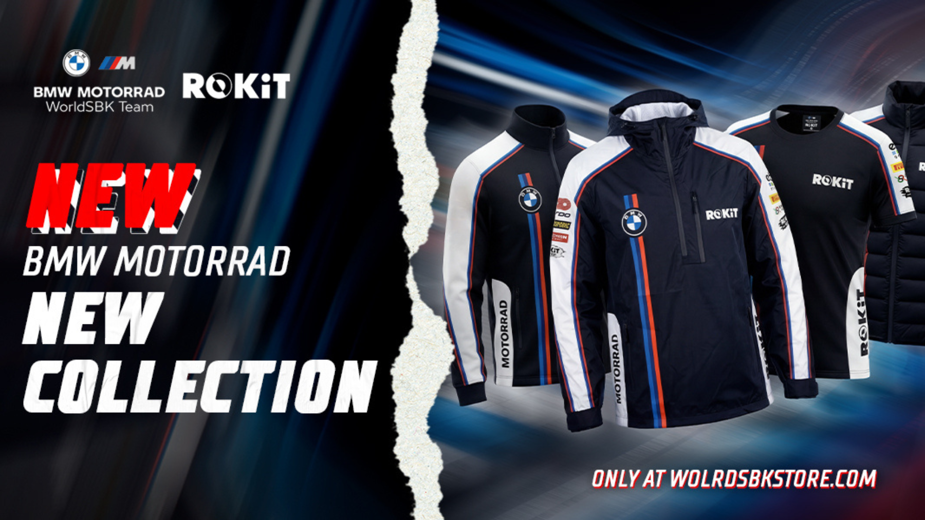 ROKiT BMW Motorrad WorldSBK 2026 Collection Lands at the WorldSBK