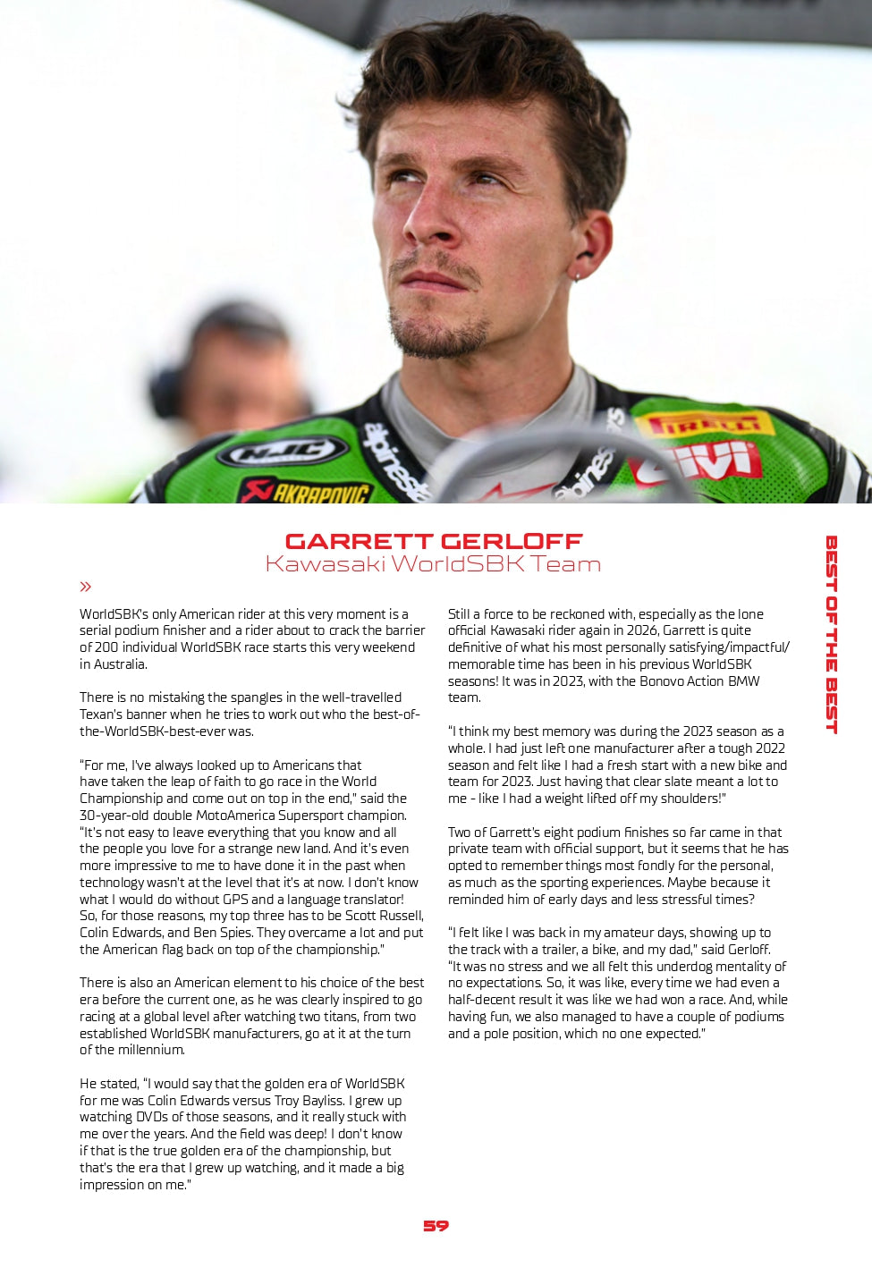 2026 AUSTRALIAN OFFICIAL PROGRAMME WORLDSBK