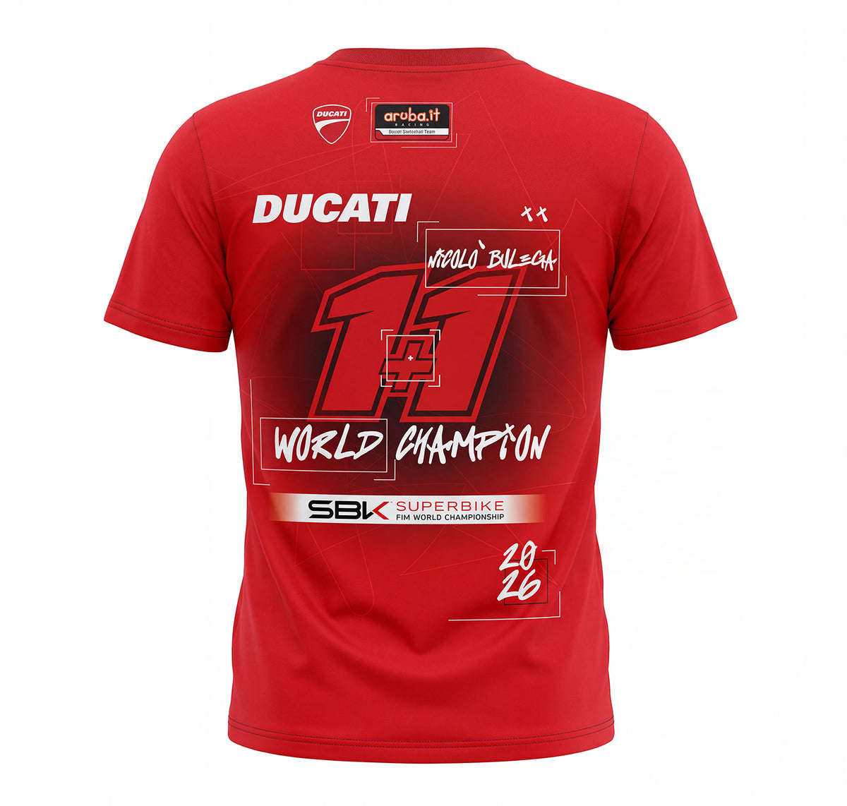 NICOLÒ BULEGA WORLD CHAMPION 2026 T-SHIRT