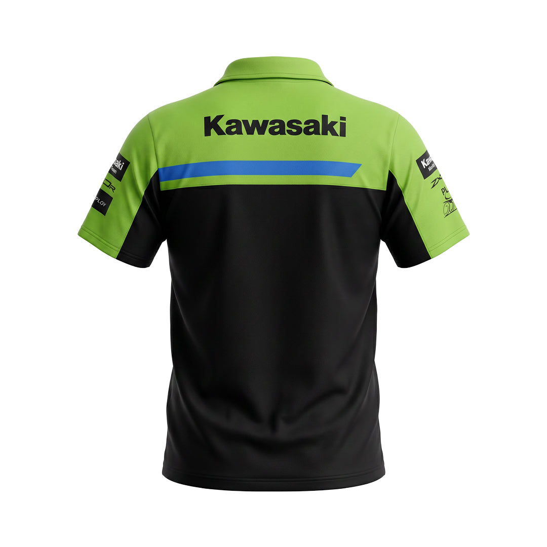 KAWASAKI WORLDSBK TEAM 2026 MEN'S POLO