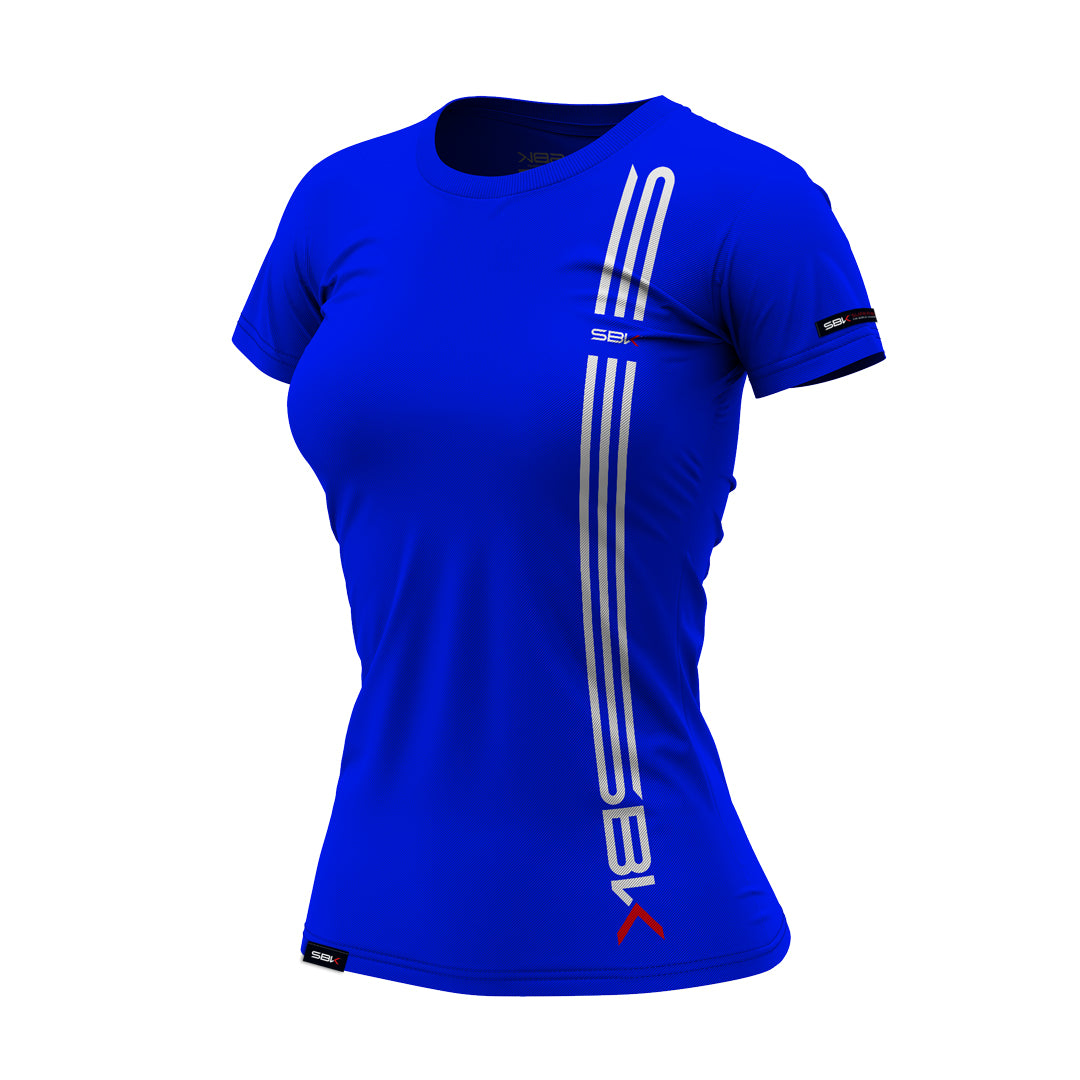 MAGLIETTA DA DONNA VERTICAL LOGO SBK