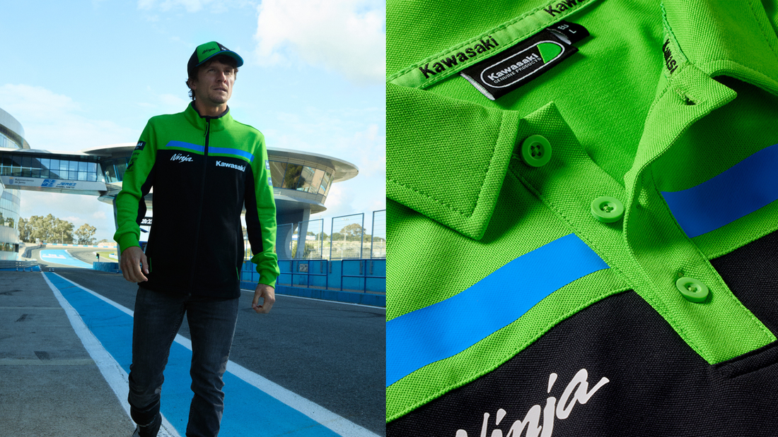 Kawasaki WorldSBK Team merchandise at WorldSBK Store: the green team merch is here!