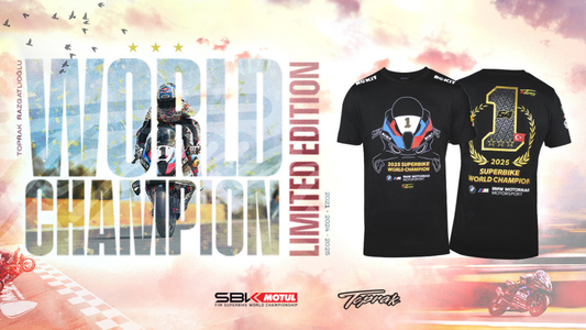 Toprak 2025 Superbike Champion T-Shirt: celebrate the final chapter of a SBK Legend!