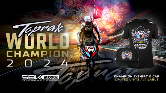 Toprak Razgatlıoğlu 2024 WorldSBK Champion merch is here!