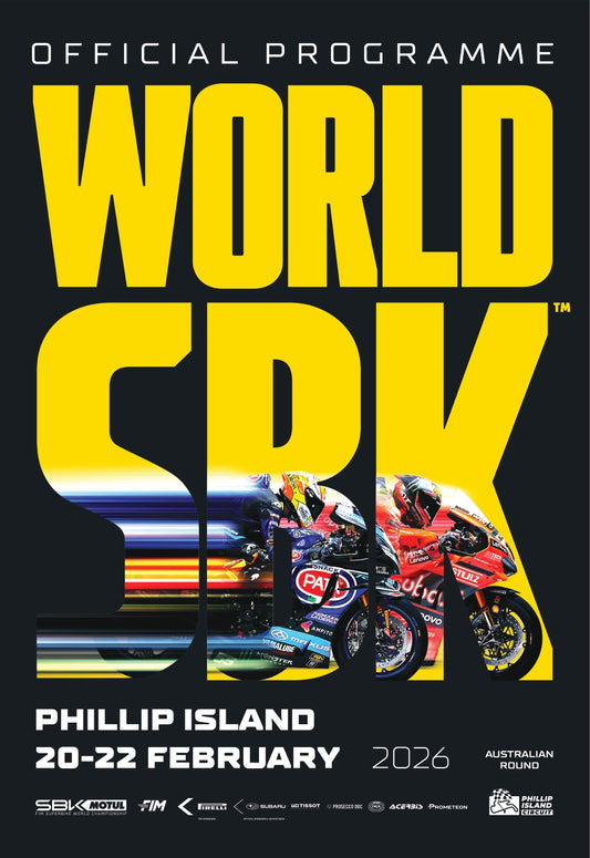 2026 AUSTRALIAN OFFICIAL PROGRAMME WORLDSBK