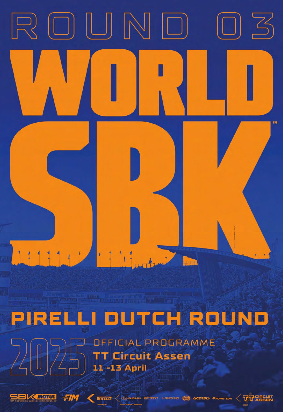 2025 ASSEN OFFICIAL PROGRAMME WORLDSBK