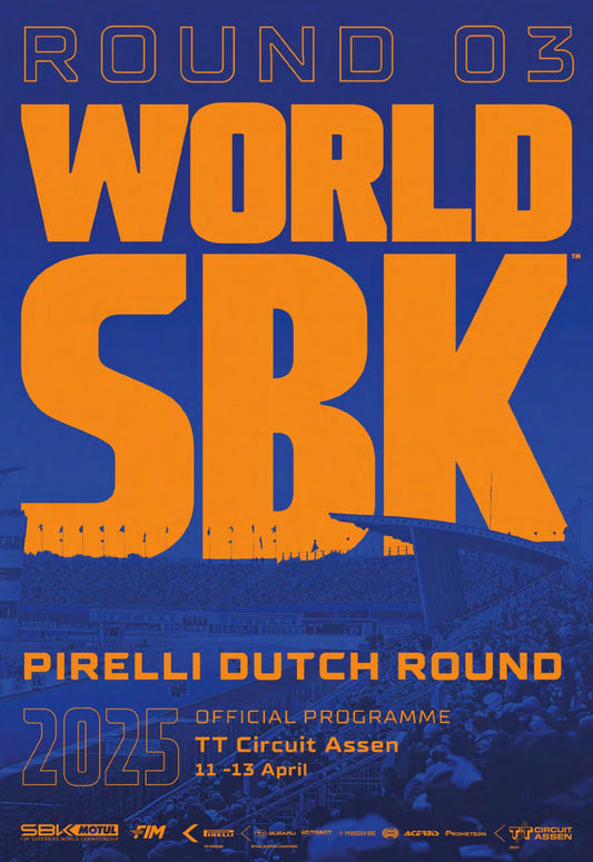 2025 ASSEN OFFICIAL PROGRAMME WORLDSBK
