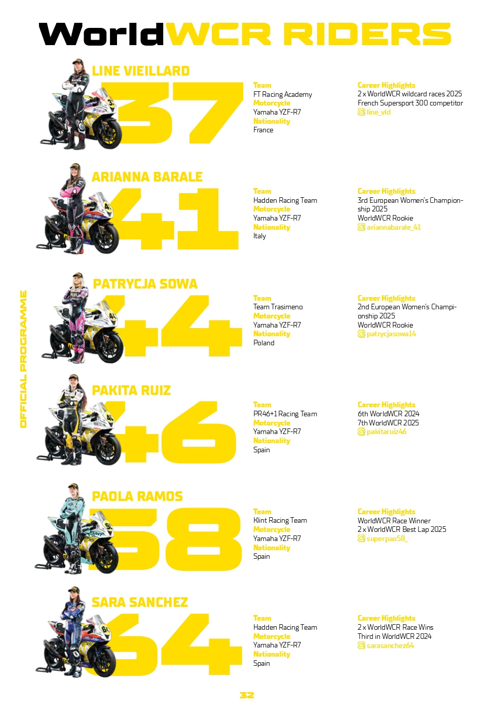 2026 BALATON OFFICIAL PROGRAMME WORLDSBK