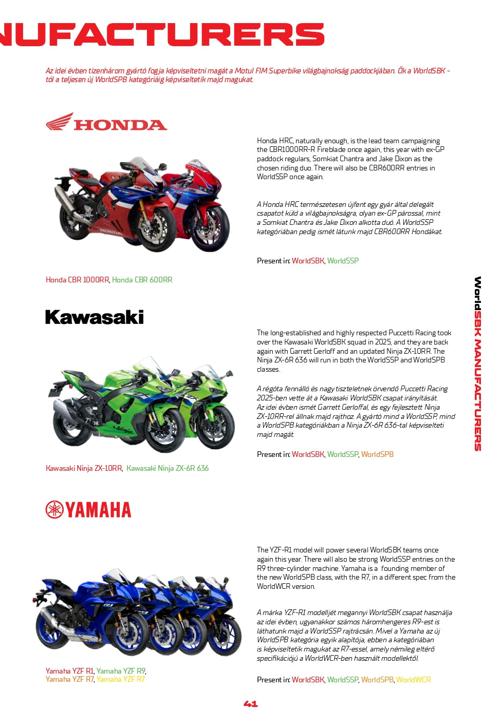 2026 BALATON OFFICIAL PROGRAMME WORLDSBK