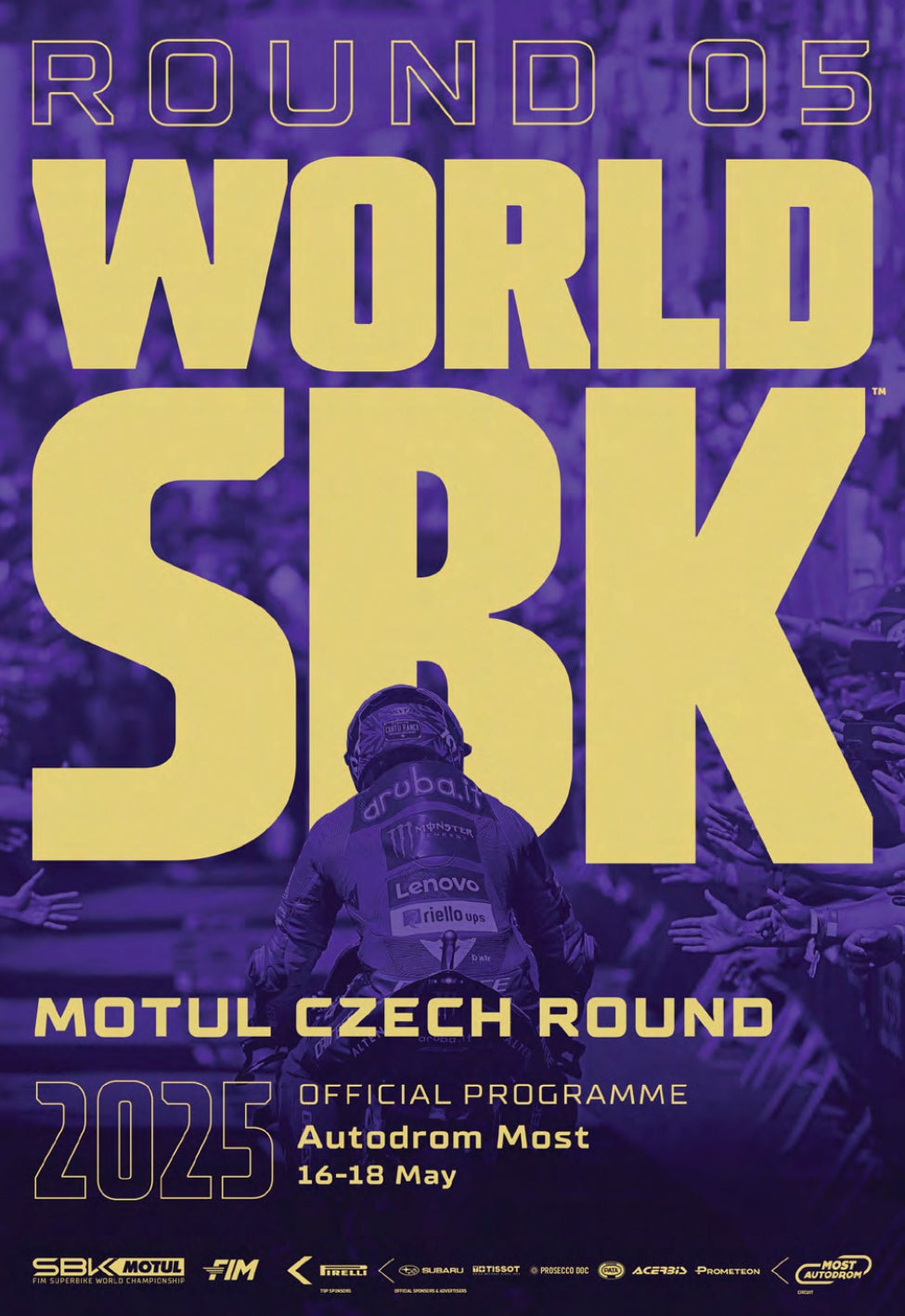 2025 MOST OFFICIAL PROGRAMME WORLDSBK