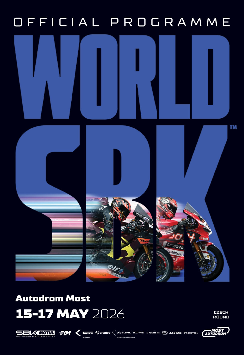 2026 MOST OFFICIAL PROGRAMME WORLDSBK