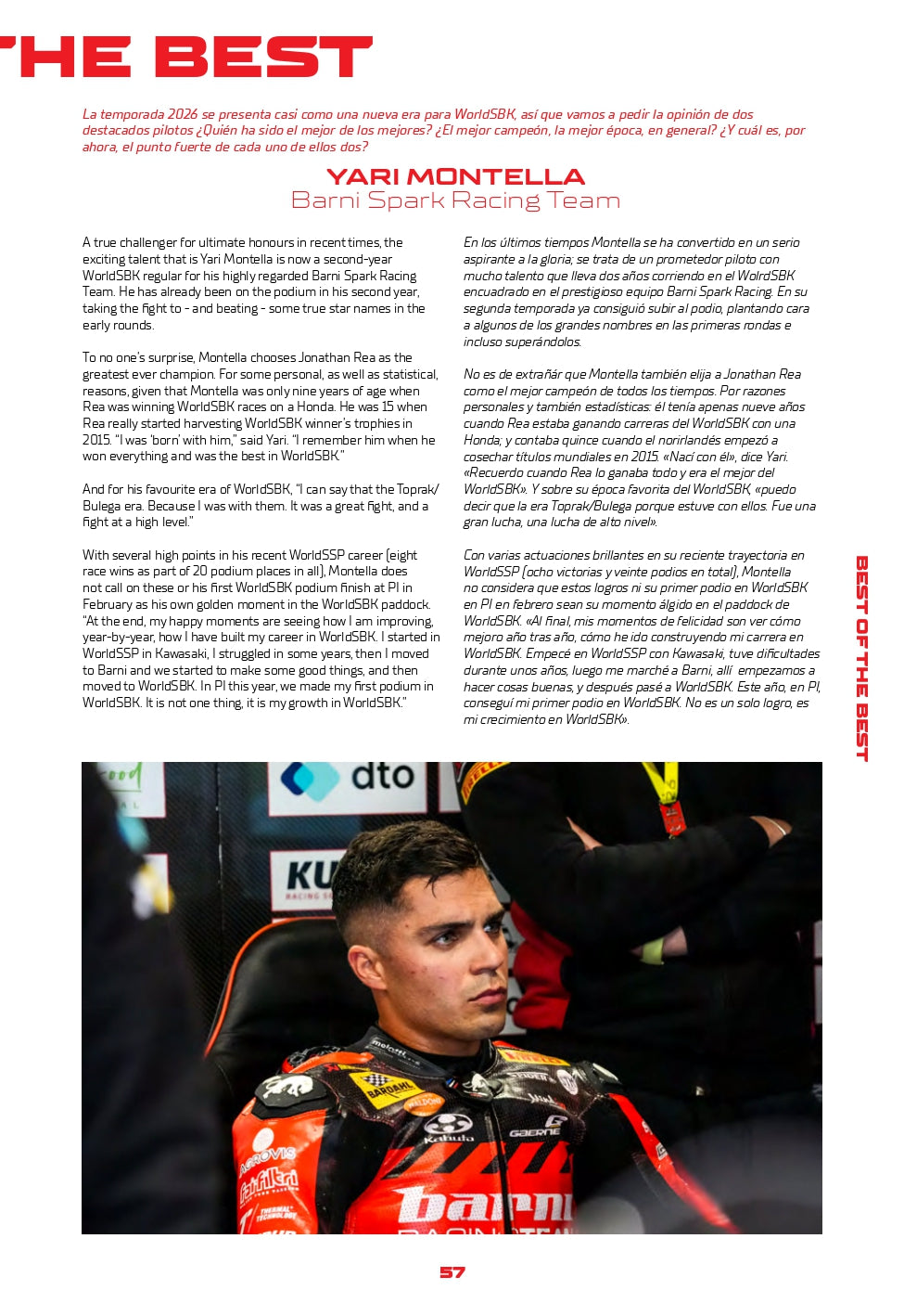 2026 MOTORLAND OFFICIAL PROGRAMME WORLDSBK