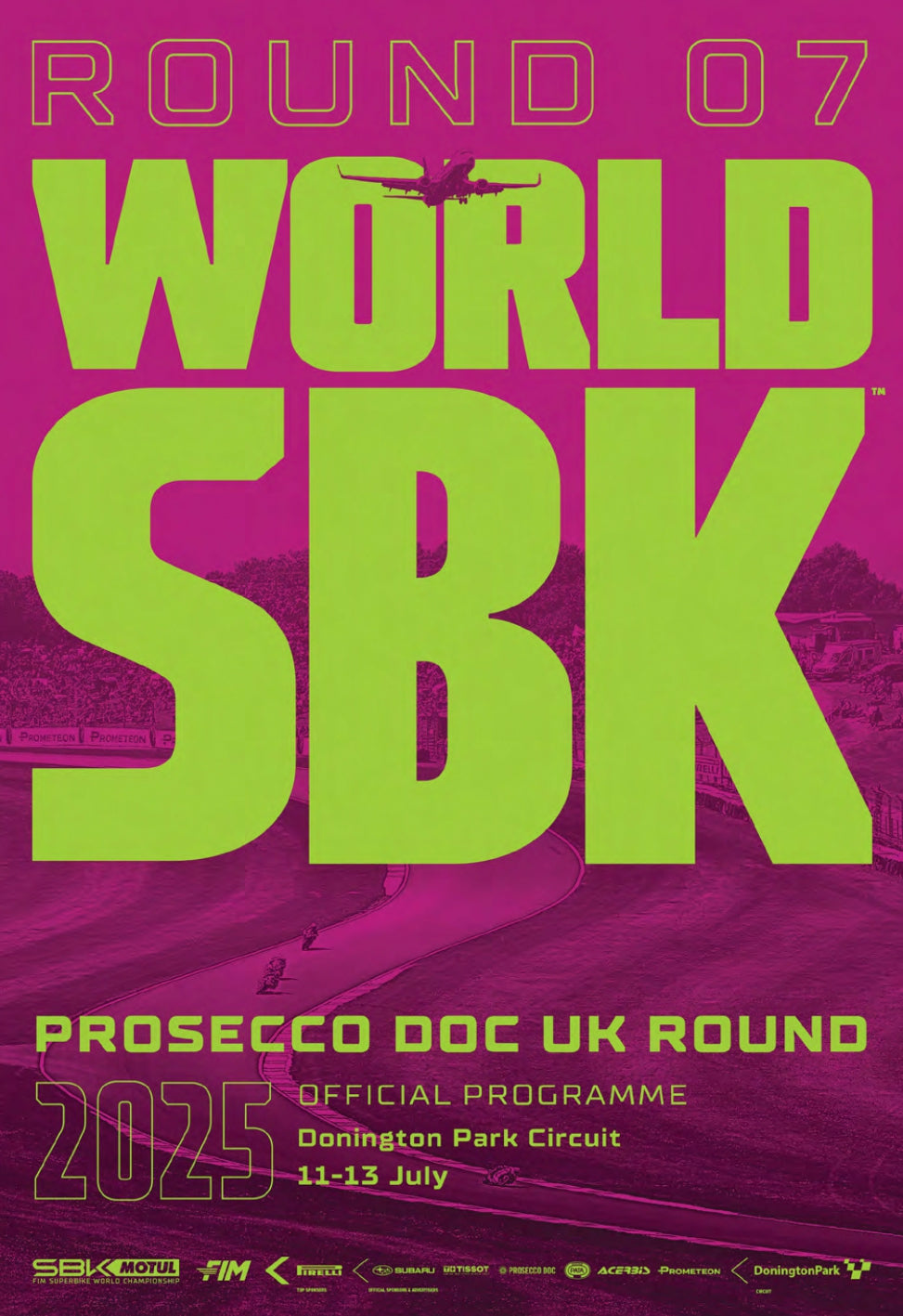 2025 UK OFFICIAL PROGRAMME WORLDSBK