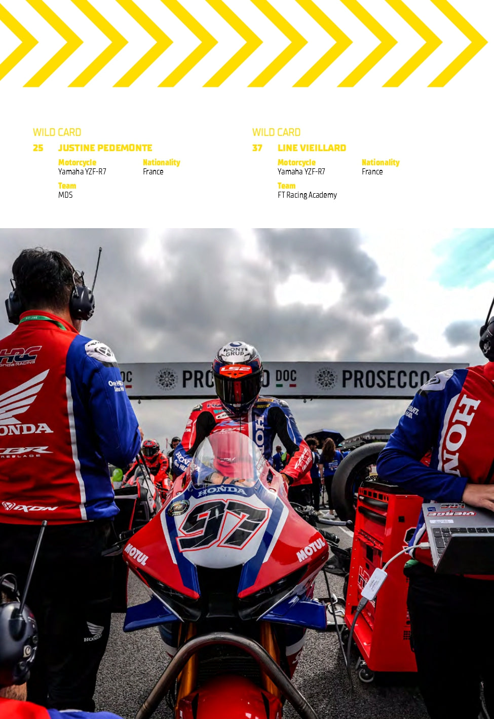 2025 MAGNY-COURS OFFICIAL PROGRAMME WORLDSBK