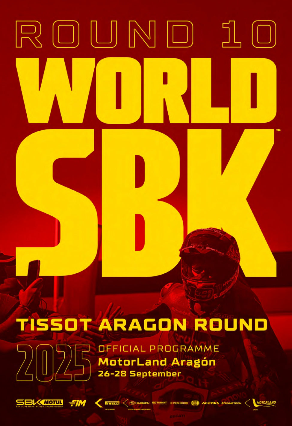 2025 MOTORLAND OFFICIAL PROGRAMME WORLDSBK