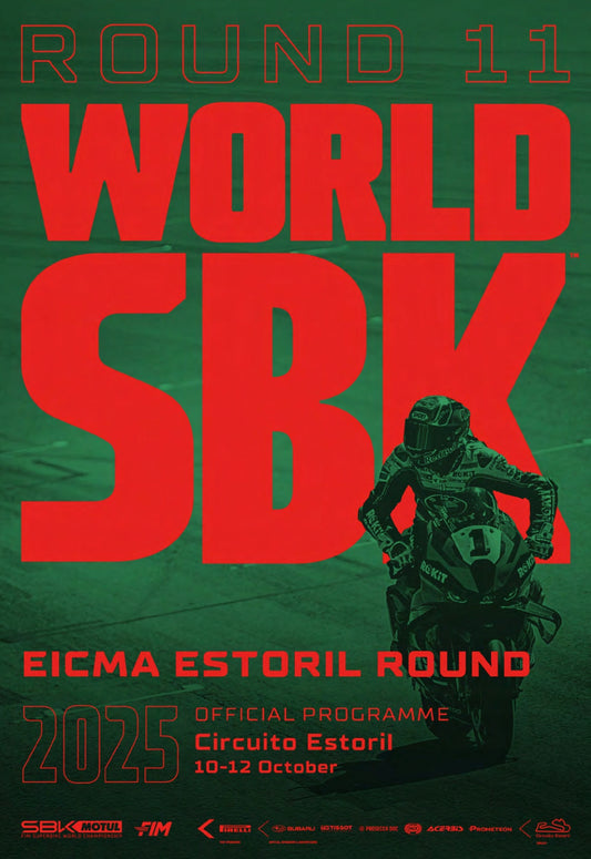2025 ESTORIL OFFICIAL PROGRAMME WORLDSBK