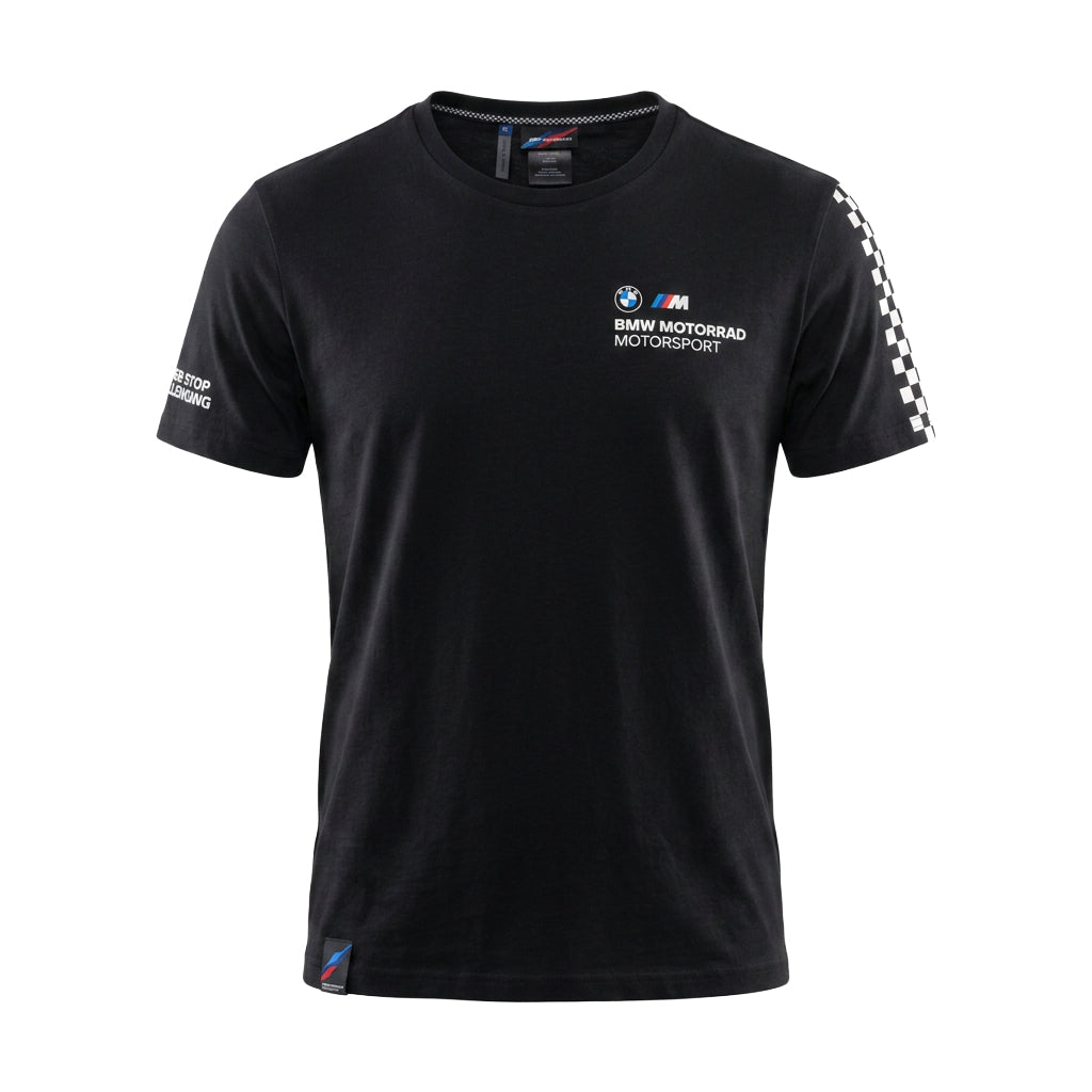 BMW MOTORSPORT CHEQUERED FLAG MEN'S T-SHIRT