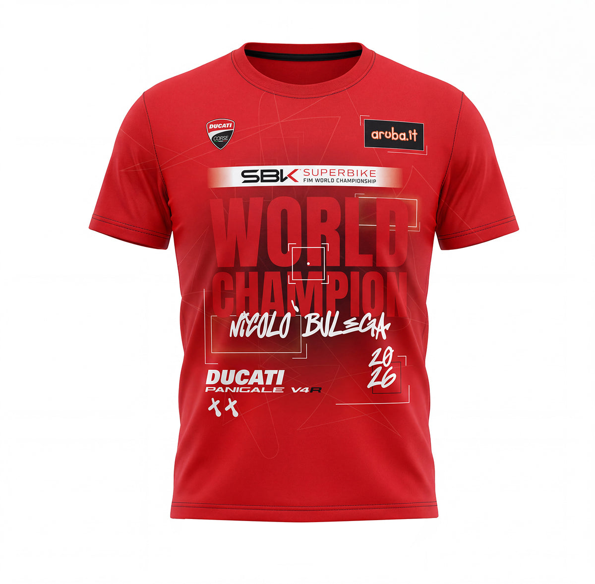 NICOLÒ BULEGA WORLD CHAMPION 2026 T-SHIRT