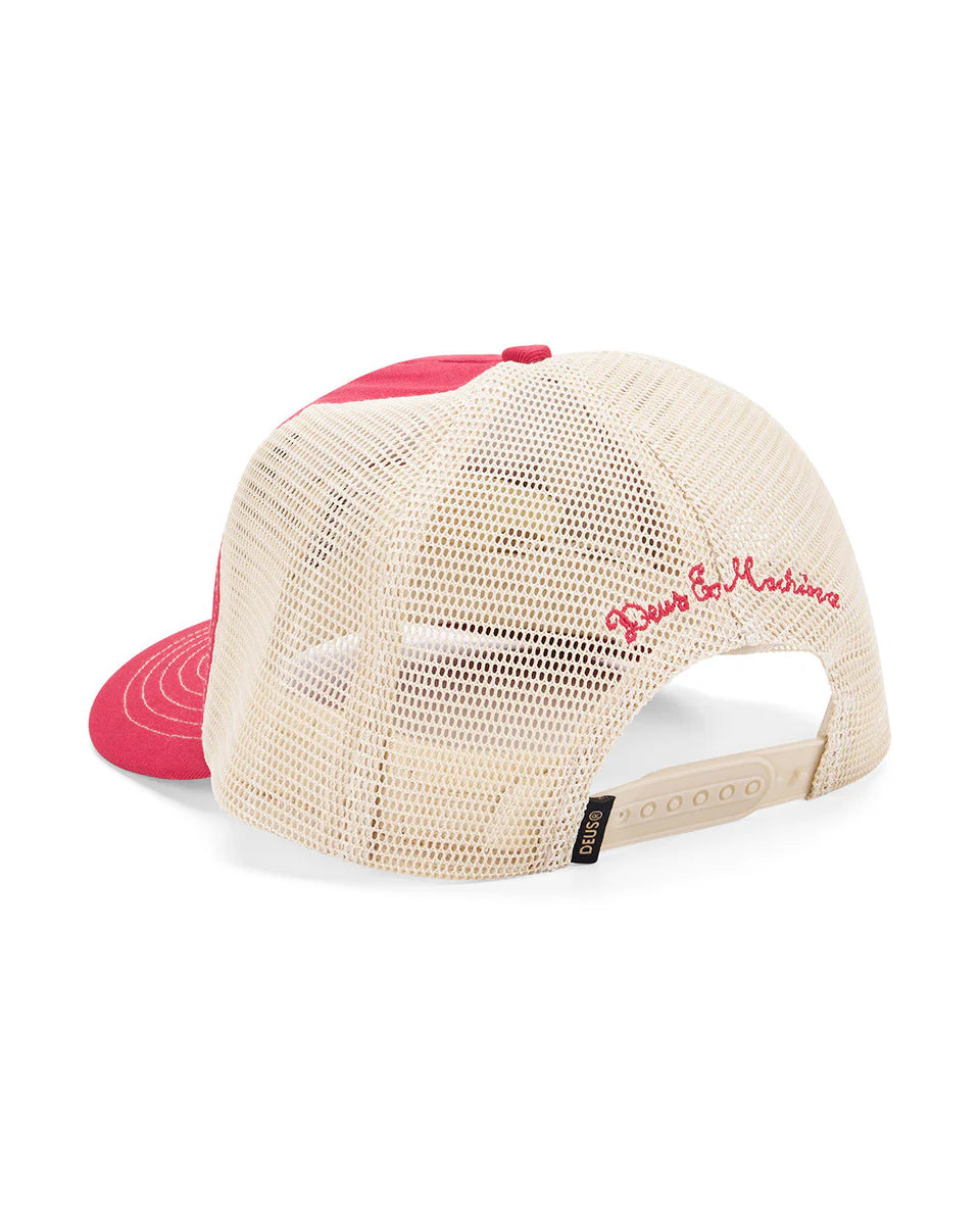 CAPPELLINO DEUS MALDEN TRUCKER IN MELON RED