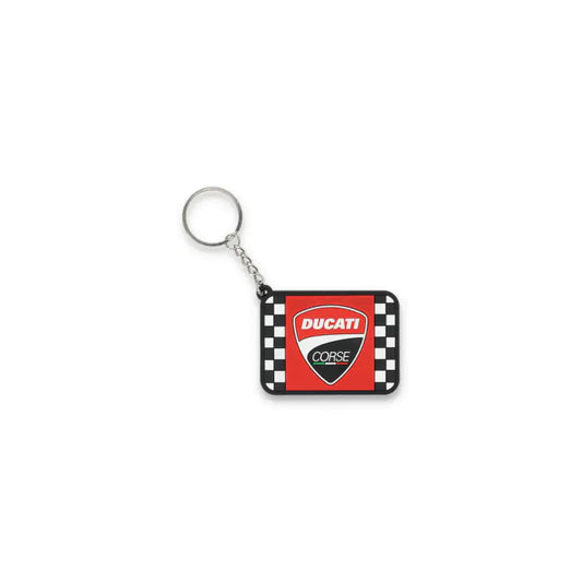 DUCATI CORSE KEYRING DUCATI LOGO