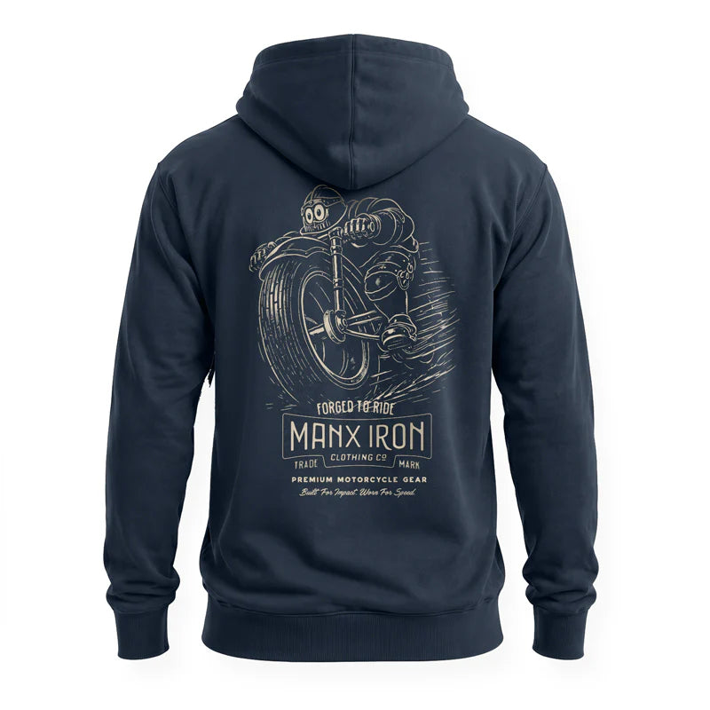 MANX IRON MAN & BIKE HOODIE