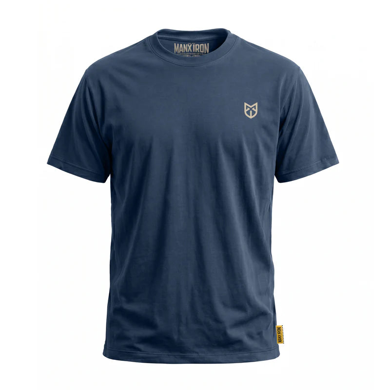 MANX IRON MAN & WHEEL T-SHIRT