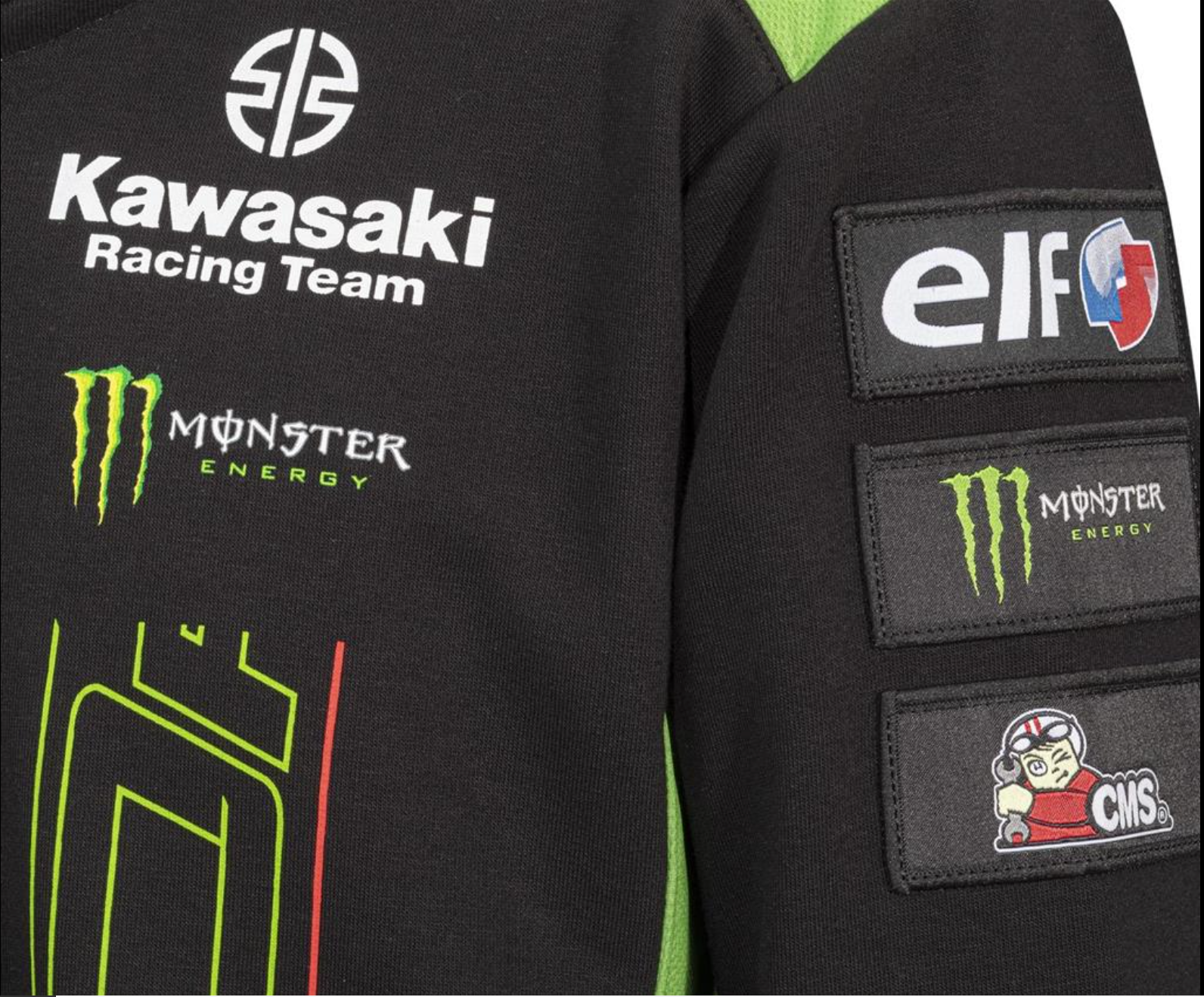 Felpa kawasaki 2025 racing team