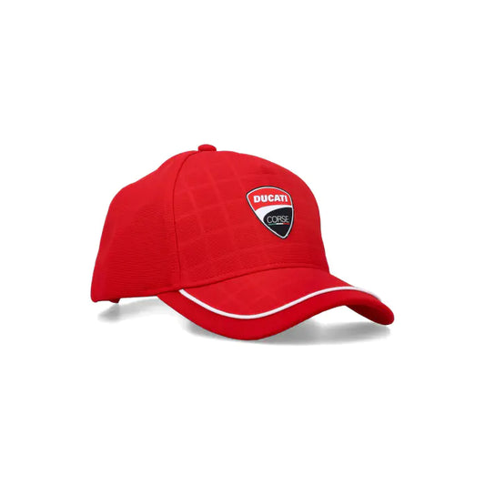 DUCATI CORSE TECHNICAL BASEBALL CAP DEBOSSED GRID