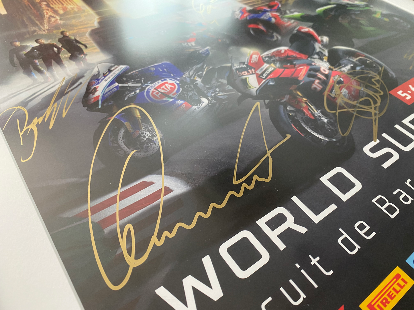 CATALUNYA ROUND OFFICIAL SIGNED POSTER 2023