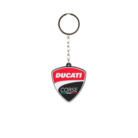 DUCATI CORSE BADGE KEYRING