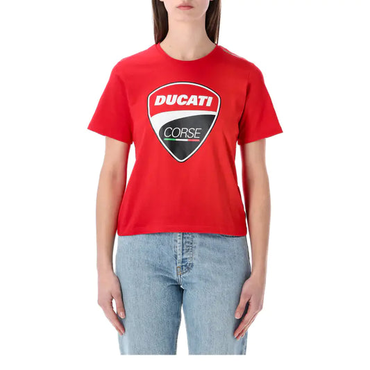DUCATI CORSE WOMAN T-SHIRT ICONIC