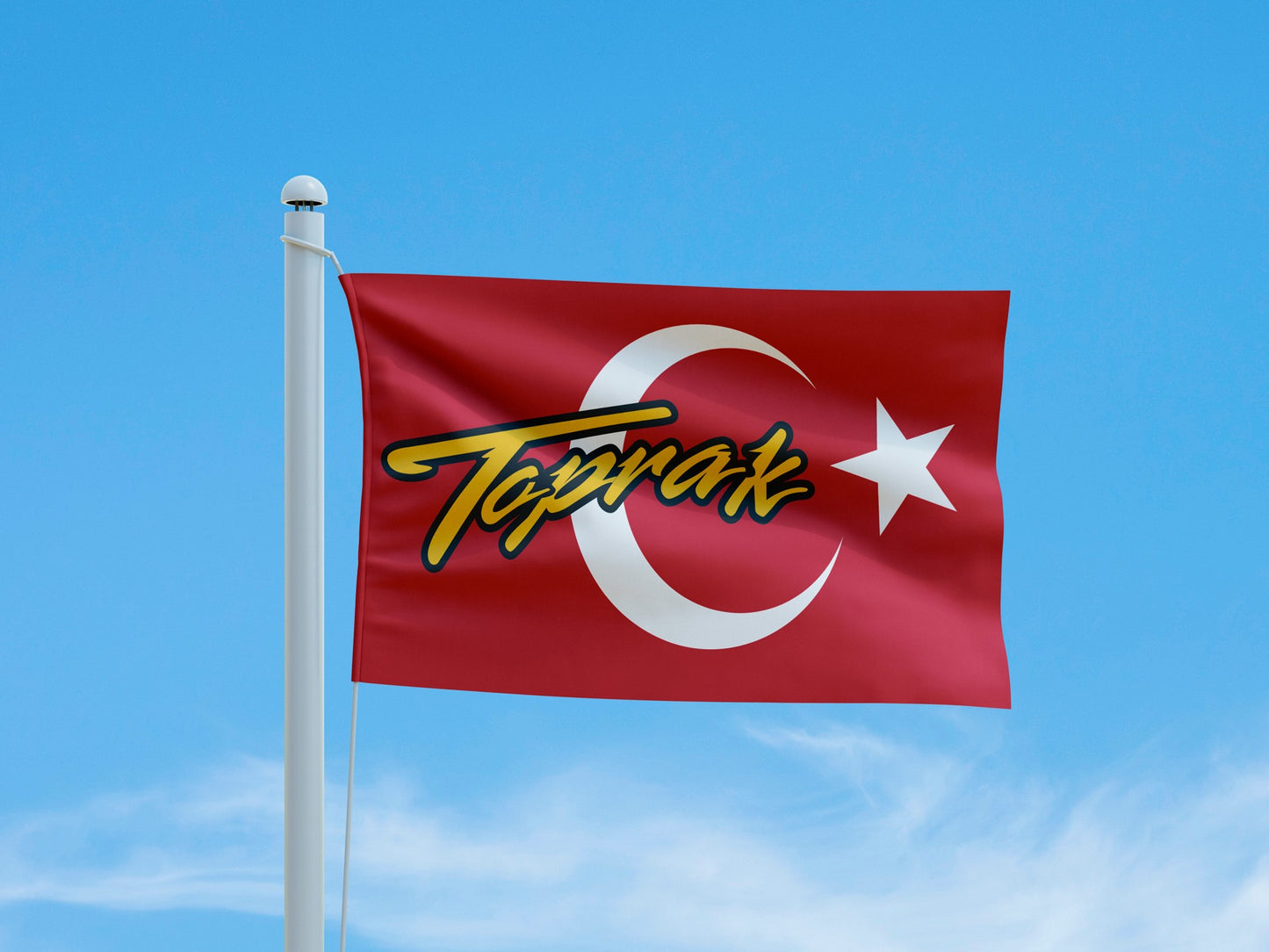 TOPRAK TÜRKEI FLAGGE